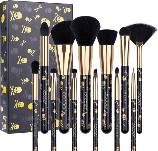 12Pcs Makeup Brush Set Professional Makeup Brushes Premium Gift Eye Shadow Brush