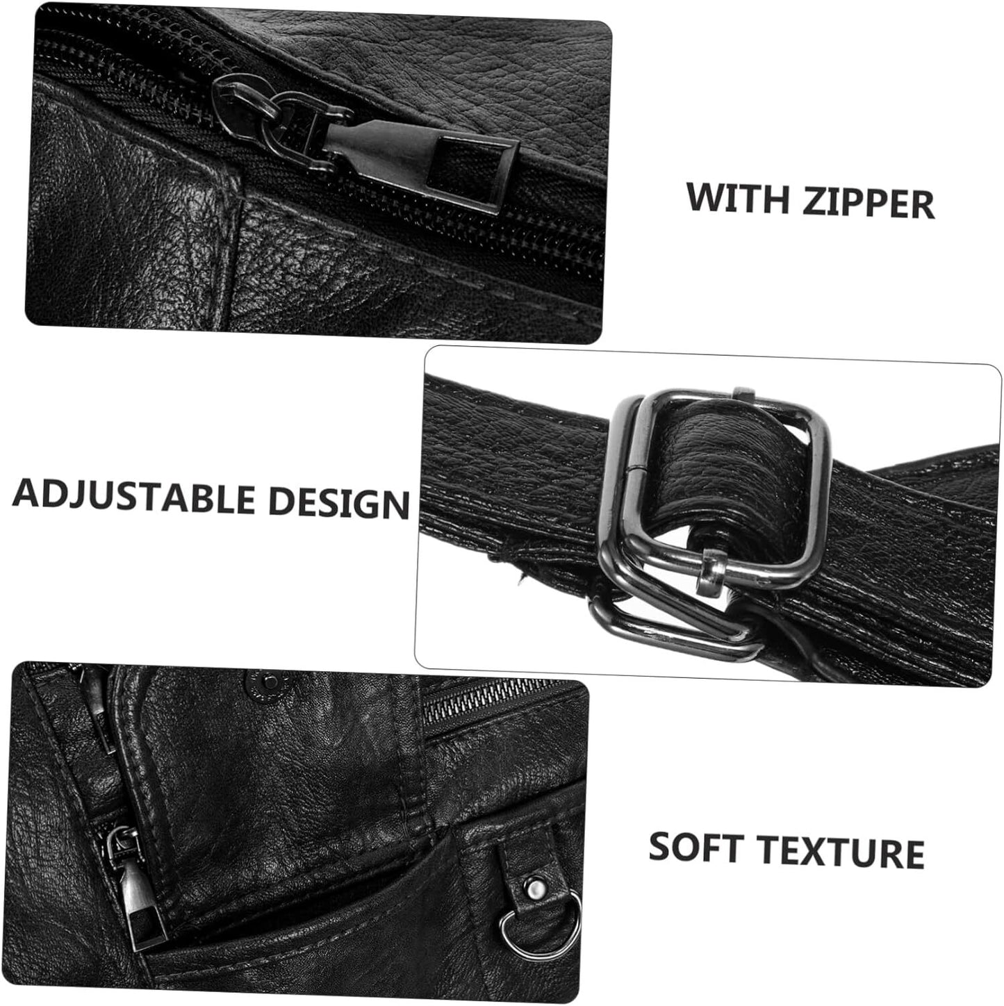 Pu Women's Bag Fashion Retro Design Handbag Simple Girl Backpack Lady Pouch