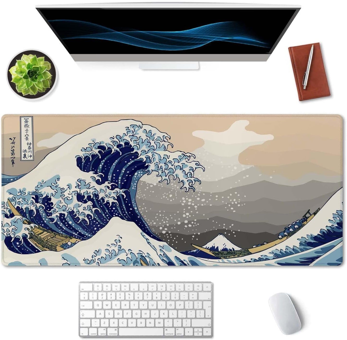 90x40cm Anti-Slip Extra Large Gaming Mouse Mat Desk PC Laptop Keyboard Pad