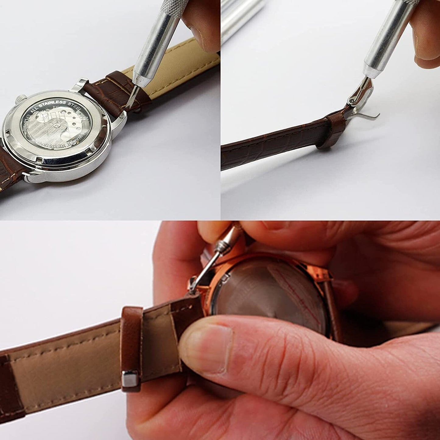 Watch Strap Repair Kit, 24 Piece Set Watch Link Remover Repair Tool For Repair