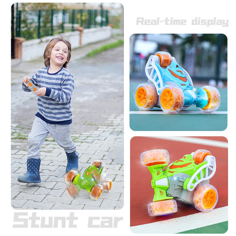 Remote Control Car 360° Rotating 2.4GHz Fast Stunt RC Car Toys for Kids Gifts