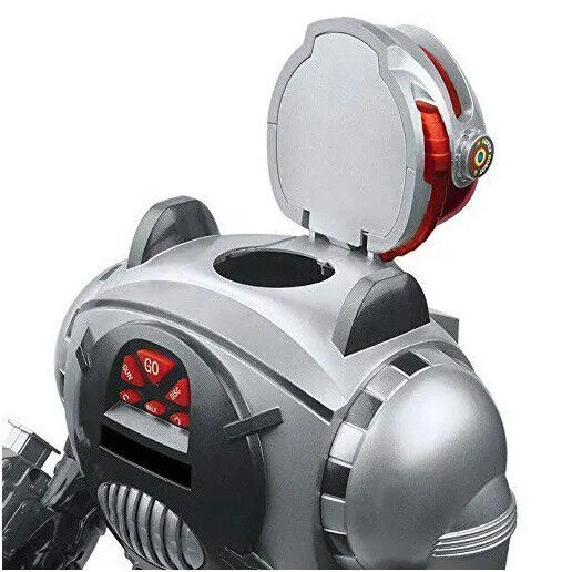 Toy Robot Shoots Missiles Walks Talks & Dances Lights Remote Control For Kids