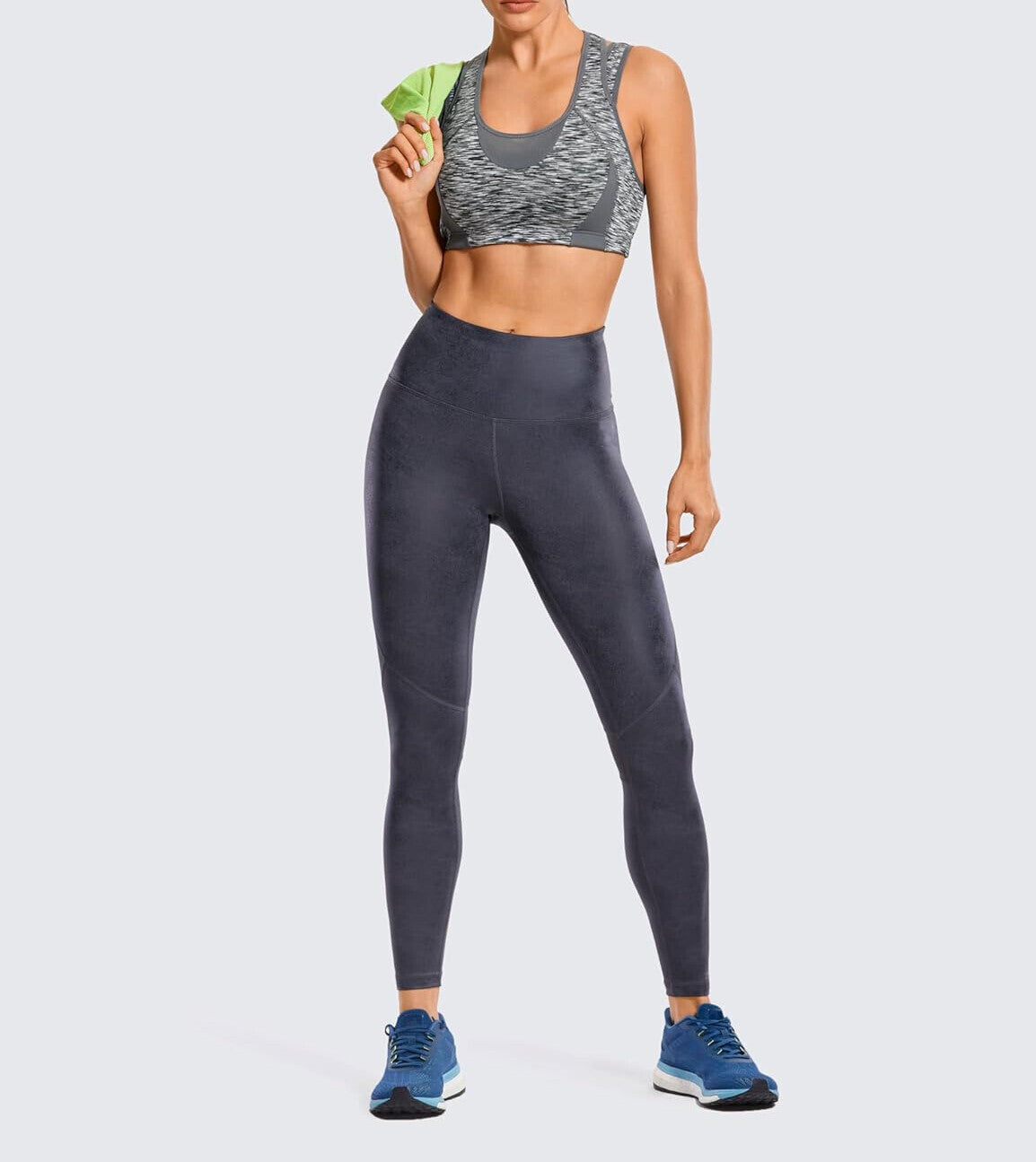 Sports Bras for Women High Support Mesh Full Coverage Racerback Running Bras