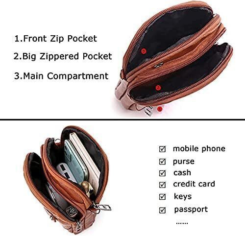 Women Crossbody Bag Small Soft Leather Handbags Shoulder Bag Mini Messenger Bag