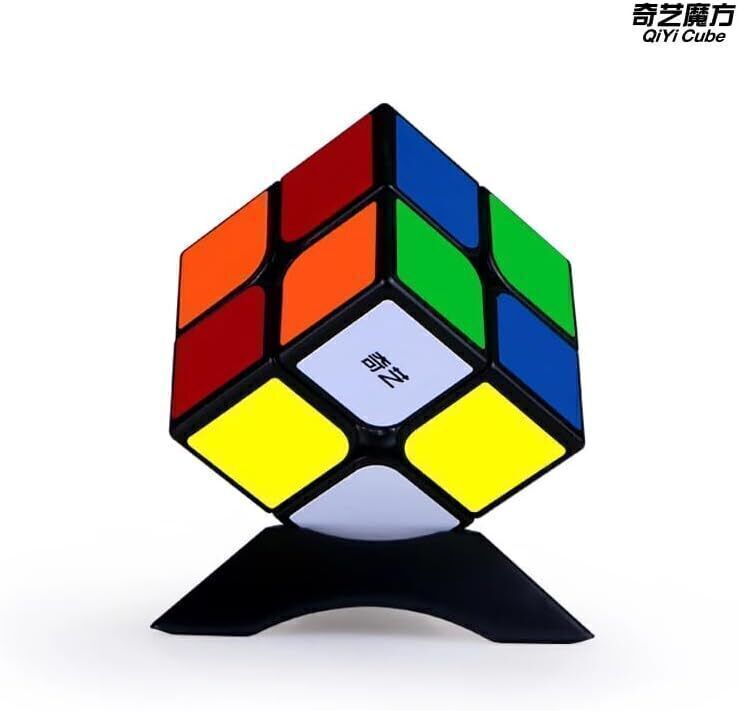 3 Pack Magic Cube Set Fidget Toy 2x2+3x3+Pyramid Cube Christmas Birthday Festival Gifts
