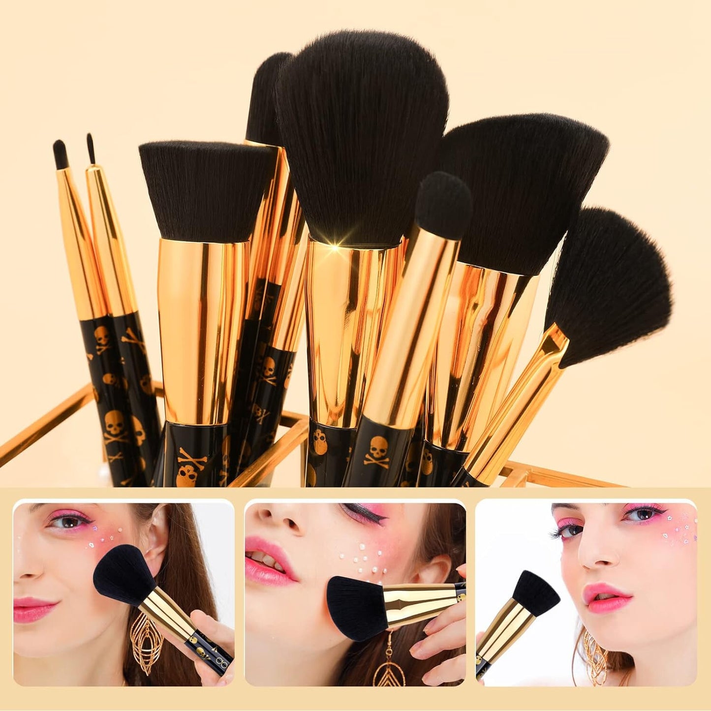 12Pcs Makeup Brush Set Professional Makeup Brushes Premium Gift Eye Shadow Brush