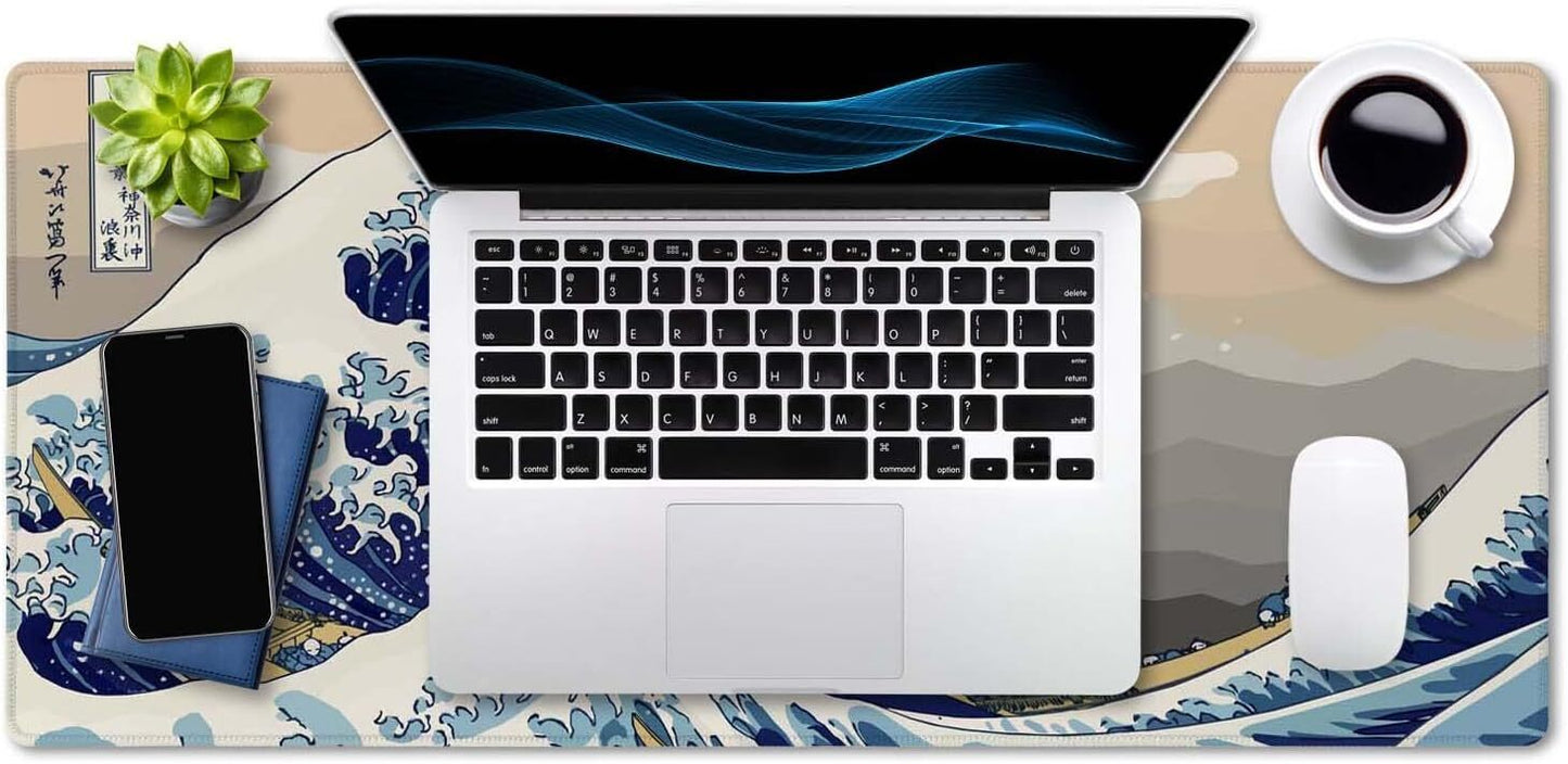 90x40cm Anti-Slip Extra Large Gaming Mouse Mat Desk PC Laptop Keyboard Pad