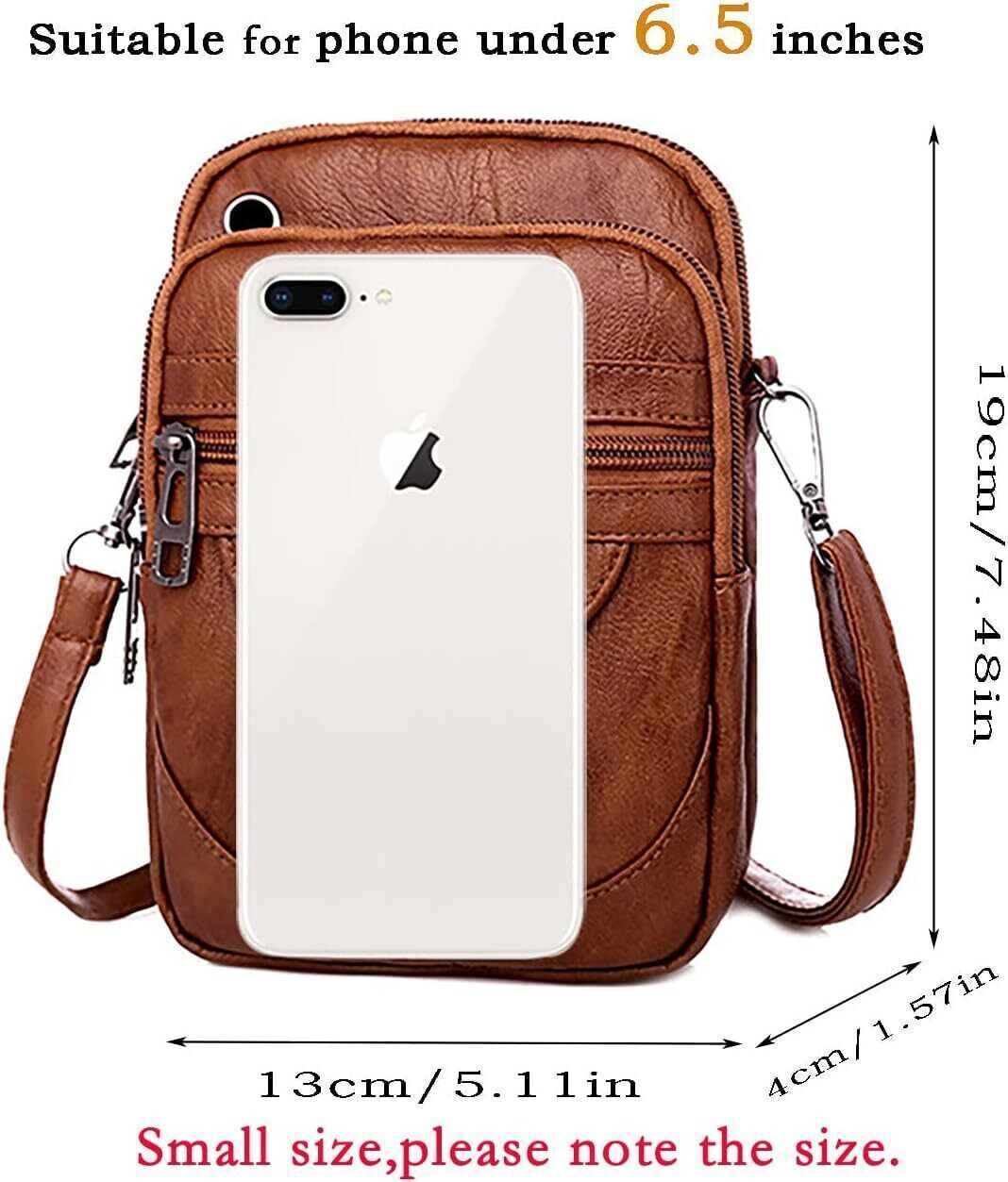 Women Crossbody Bag Small Soft Leather Handbags Shoulder Bag Mini Messenger Bag