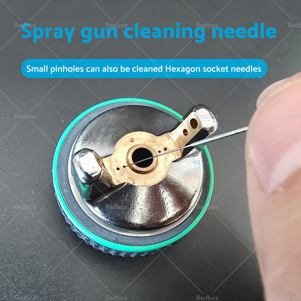 17PCS Spray Gun Cleaning Brush Kit Suitable For All Types of Spray Gun Systems