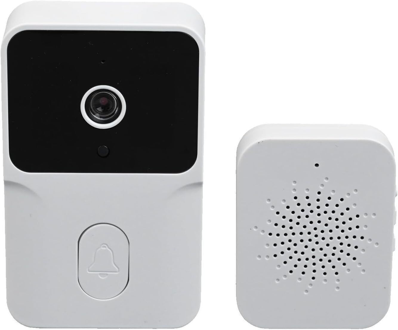 Wireless Rechargeable Doorbell,Dual Audio Functionality along & Full HD Video