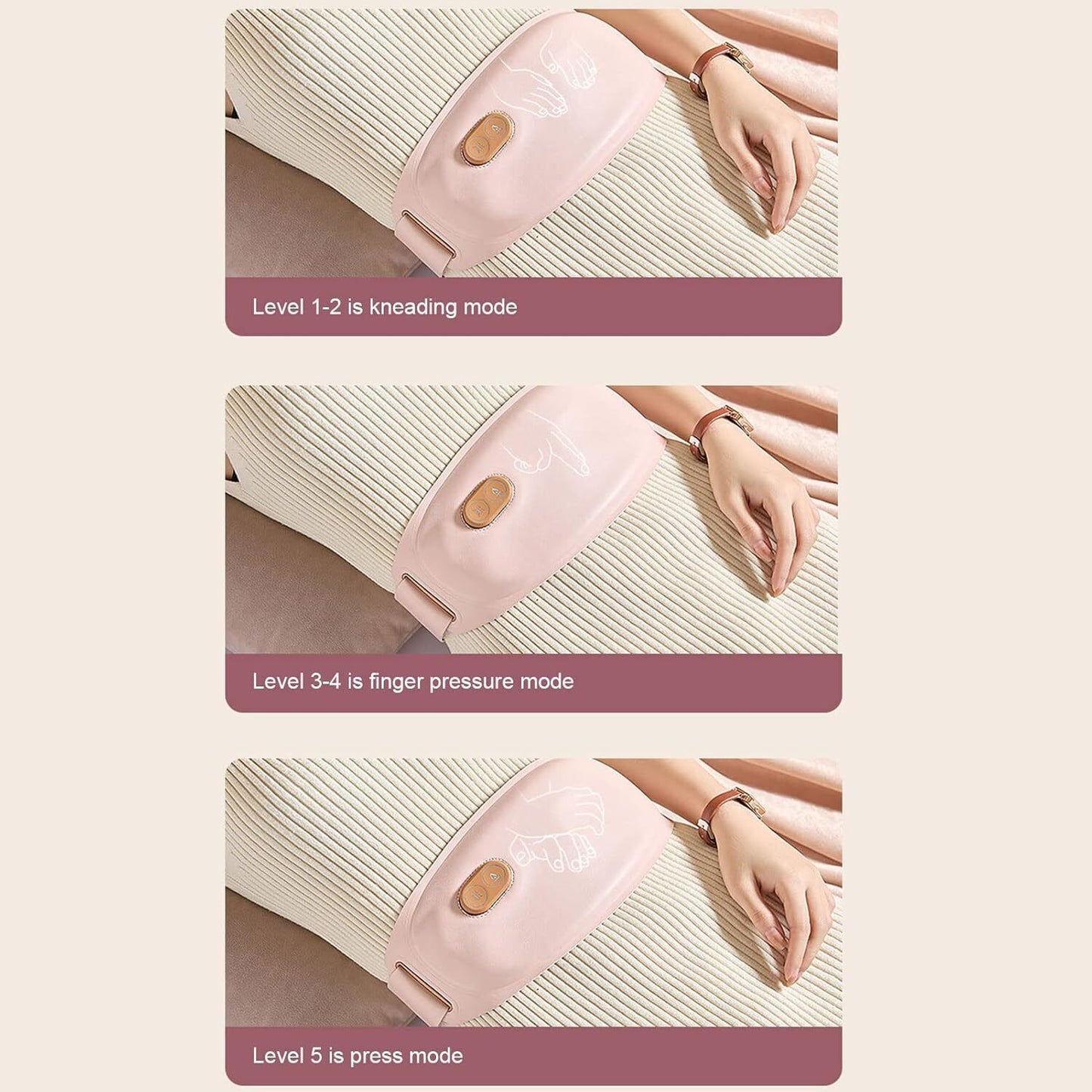 Rechargeable Graphene Menstrual Heating Pad for Rapid Abdominal Period Relief UK