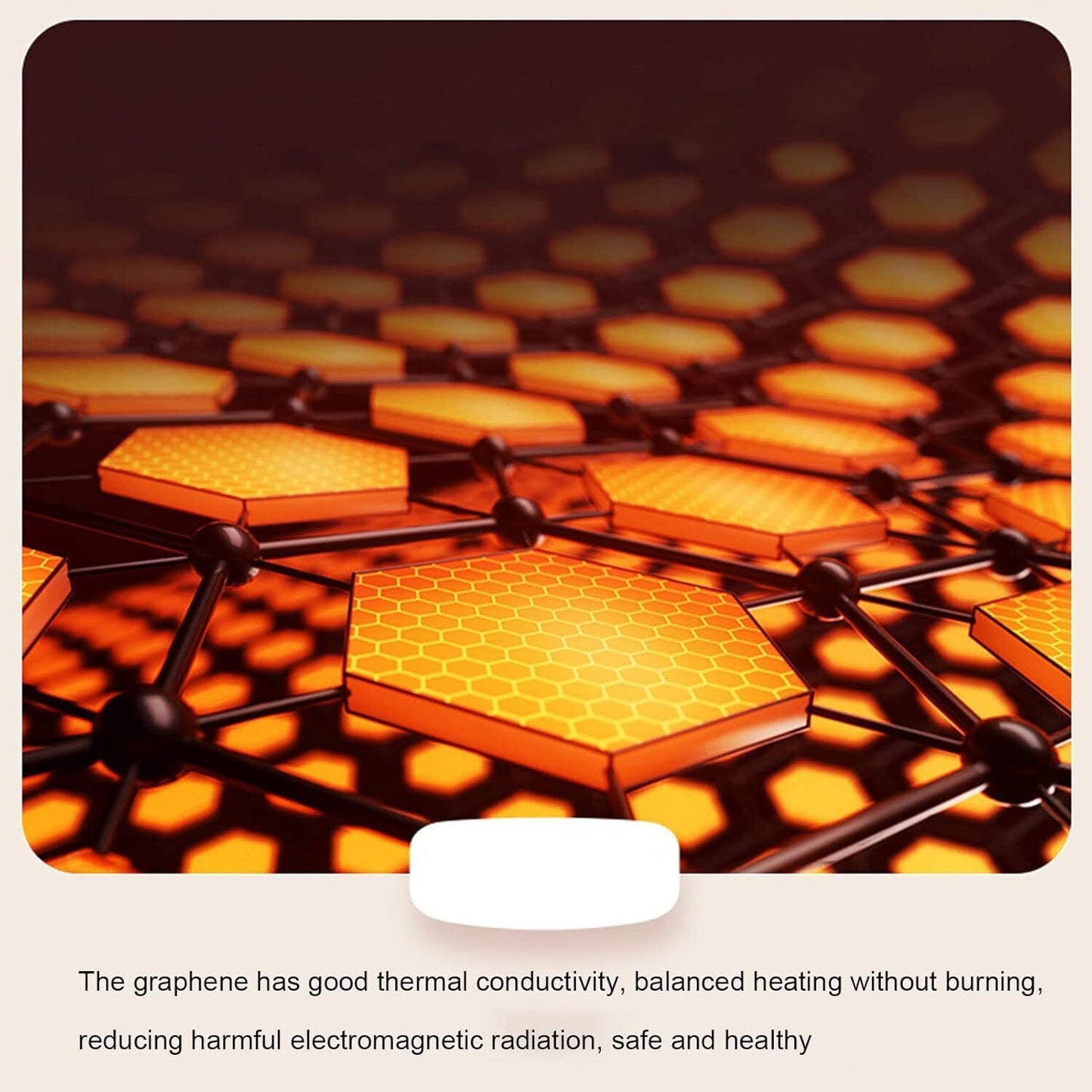 Rechargeable Graphene Menstrual Heating Pad for Rapid Abdominal Period Relief UK