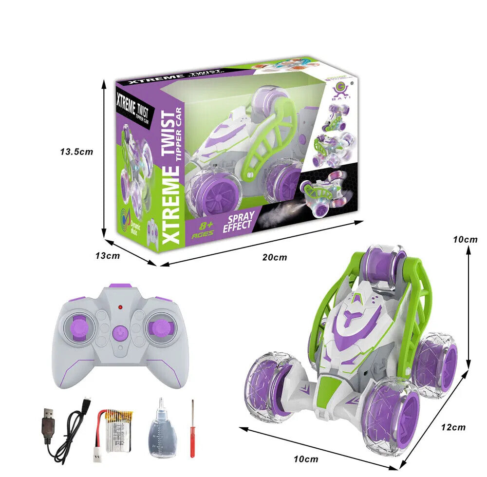Remote Control Car 360° Rotating 2.4GHz Fast Stunt RC Car Toys for Kids Gifts