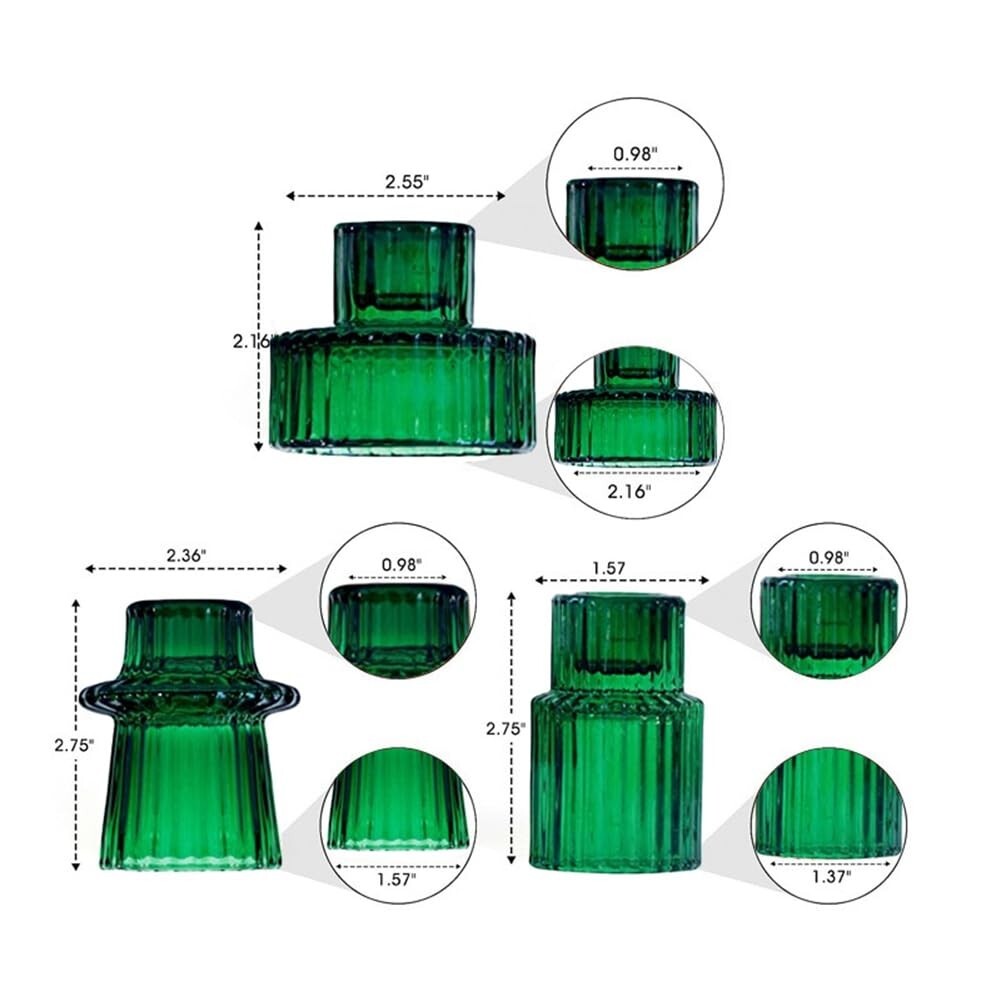 Set of 6 Candle Holders For All Occasions Candle Holders For Taper Candlesticks