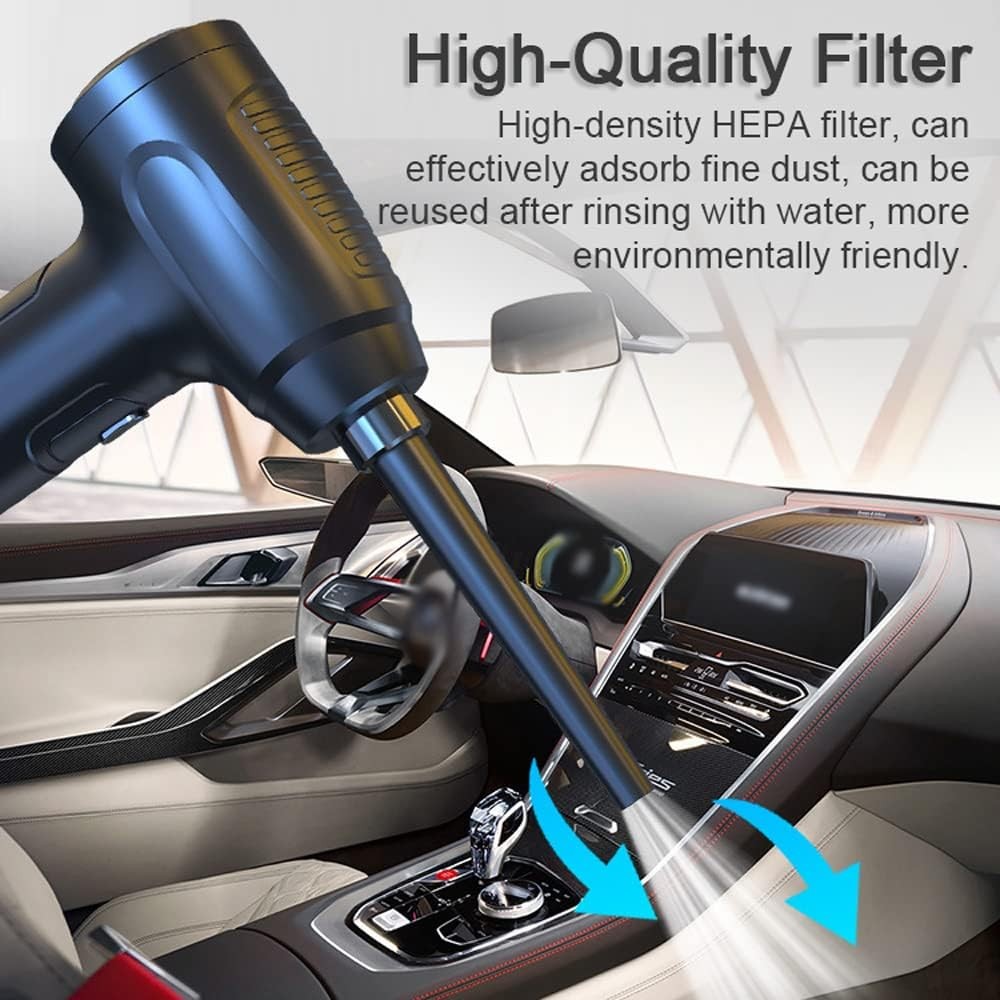 Car Vacuum Cleaner 3 in 1 Multifunctional Air Blower Handheld Dust Buster