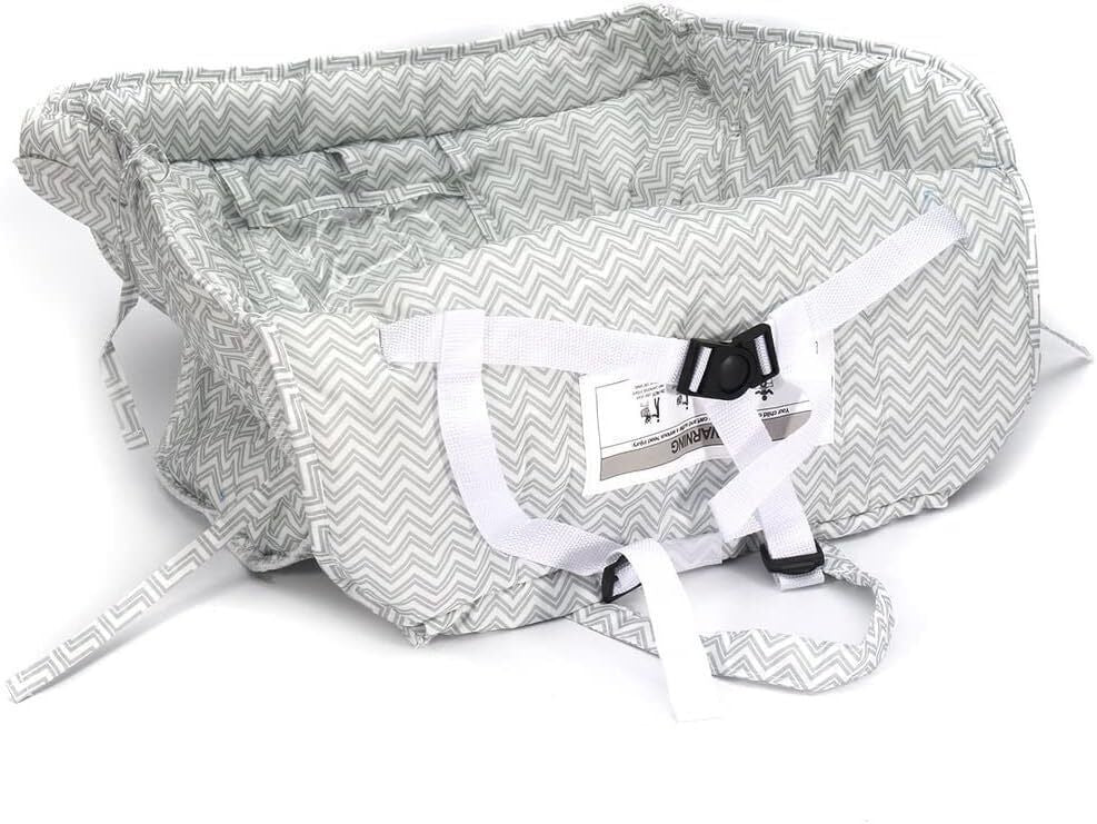 2 In 1 Baby Shopping Cart And High Chair Fit Ultra Plush 100 Cotton，120x70cm