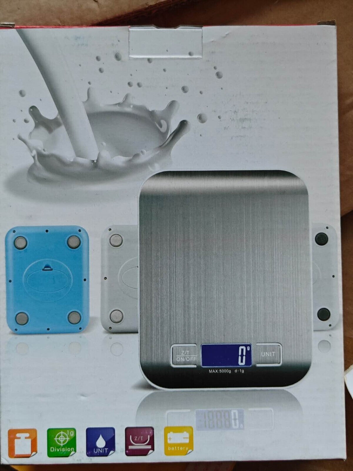 5KG Digital Kitchen Scales Electronic Lcd Balance Scale Food Weight Postal Scale