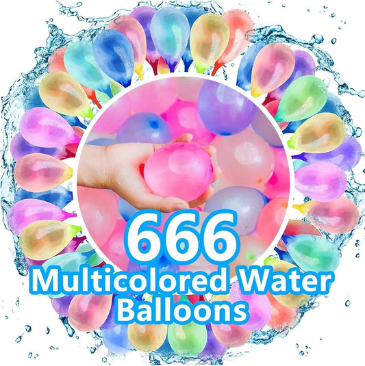 666 Balloons Self Sealing Water Balloons Outdoor Garden Play Kids Party Fun