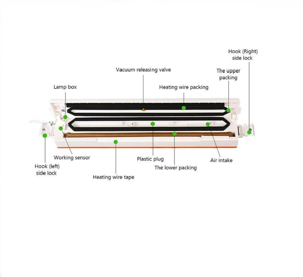 Freshpack-Pro Food Preservation Vacuum Sealing Machine