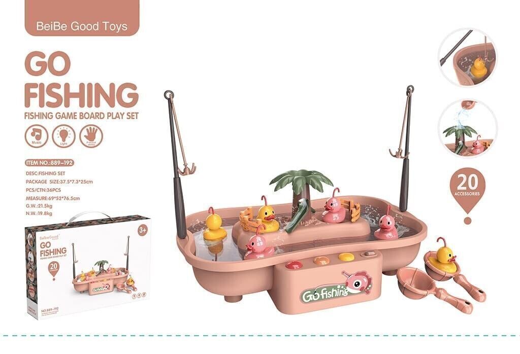 Fishing Game Play Adventure Table Toy，Multifunctional Educational Toys For Kids