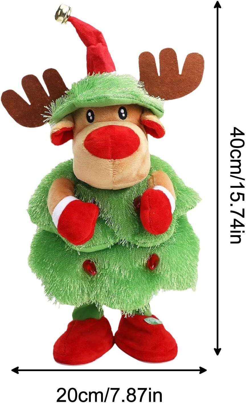 Music Bell Deer-Christmas Decorations Creative Music Toys For Child Xmas Gifts