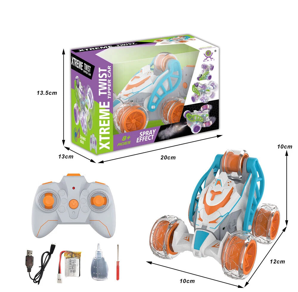 Remote Control Car 360° Rotating 2.4GHz Fast Stunt RC Car Toys for Kids Gifts