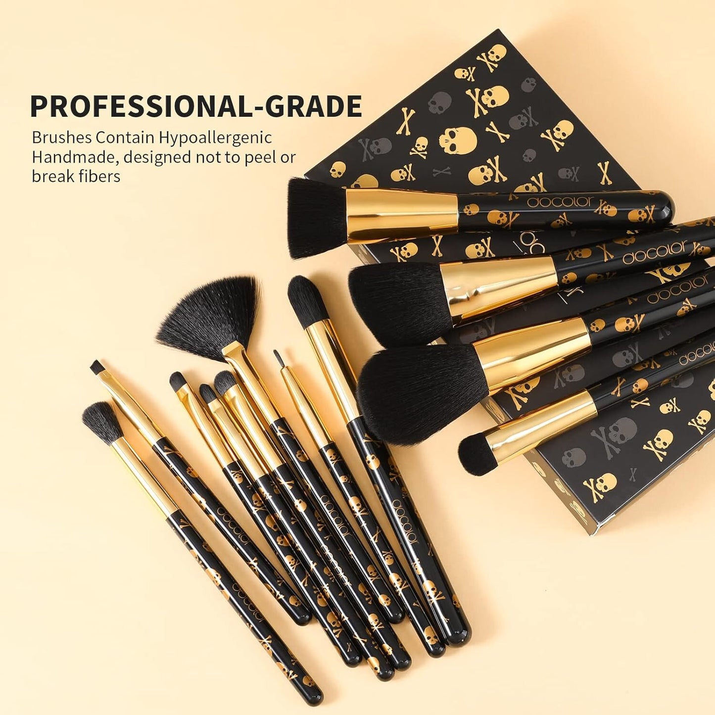 12Pcs Makeup Brush Set Professional Makeup Brushes Premium Gift Eye Shadow Brush