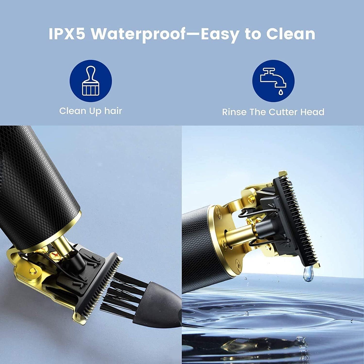 Professional USB Men Hair Cutting Machine Rechargeabl Shaver Trimmer Barber